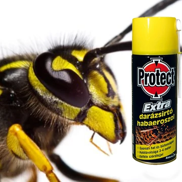 Protect Extra Darázsirtó Habaeroszol 400 ml BÁBOLNA BIO
