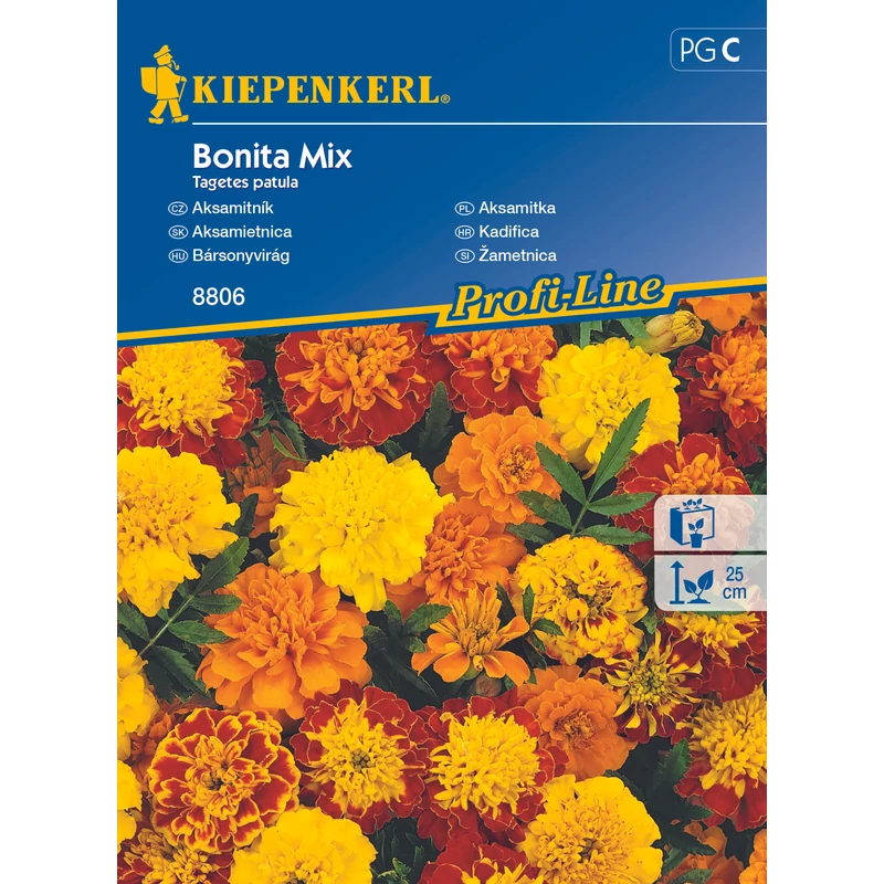 Bársonyvirág Bonita Mix 'PG-C' KIEPENKERL