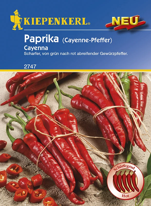Chili paprika Cayenna 'PG-B' KIEPENKERL