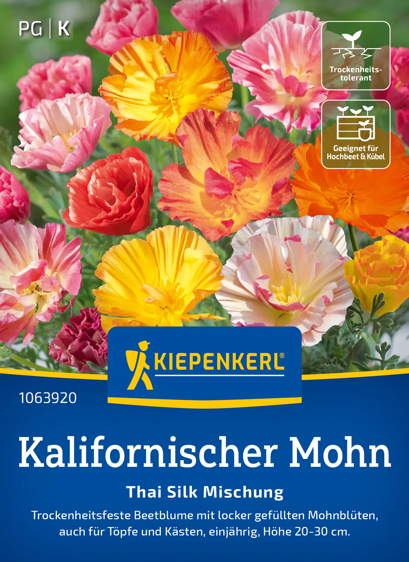 Kaliforniai kakukkmák Thai Silk Mix 'PG-K' KIEPENKERL